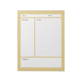 Bloco De Notas Cornell Notes (Ponto)