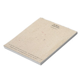 Bloco De Notas Corporação de Negócios Minimalista de Papel de Mar