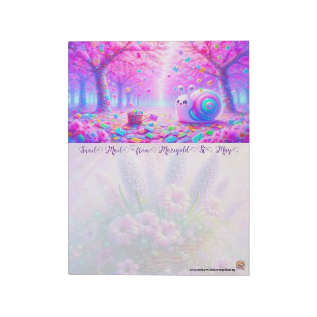 Bloco de Notas Correio Lesma (Invertido)