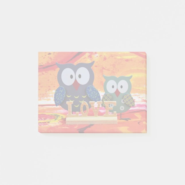 Bloco De Notas Coruja (Frente)