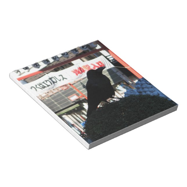 Bloco De Notas Corvo Japonês (Inclinado)