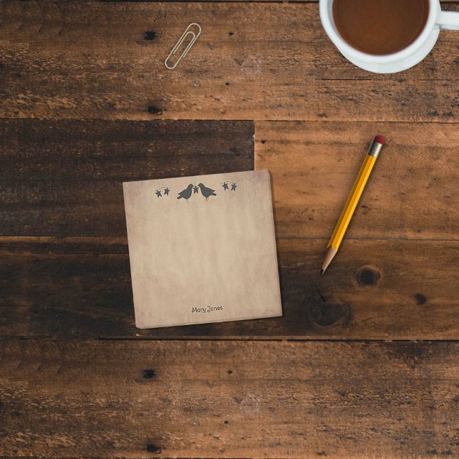 Bloco De Notas Corvos E Estrelas (Criador carregado)