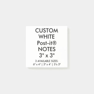 Bloco De Notas Costume personalizado grande 3" notas quadradas do