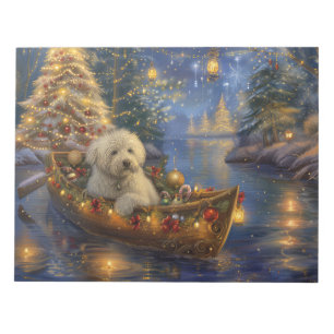 Bloco De Notas Coton De Tulear Natal Festivo Voyage