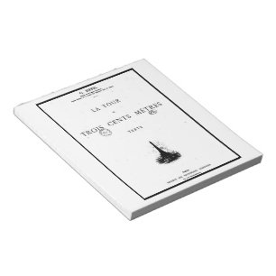 Bloco De Notas Couverture La de l'ouvrage tour - Gustave Eiffel