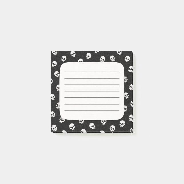 Bloco De Notas Crânios (Frente)