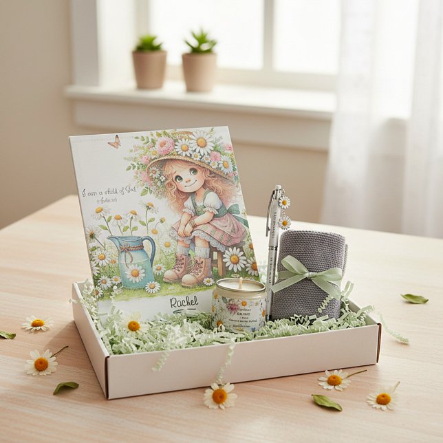 Bloco De Notas Criança Personalizada da Margarida de Deus (Criador carregado)