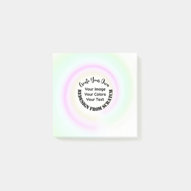 Bloco De Notas Crie o seu próprio personalizado (Frente)