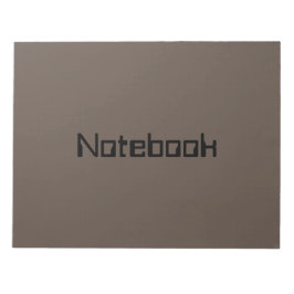 Bloco De Notas Crie ou Edite Seu Próprio Texto ou Nome de Caderno