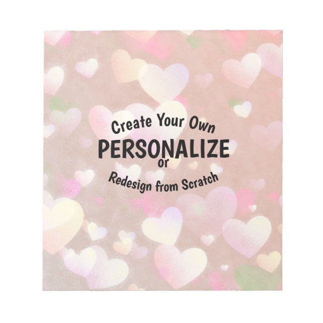 Bloco De Notas Crie seu (Frente)