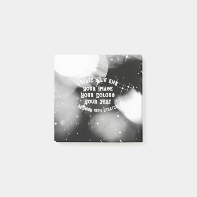 Bloco De Notas Crie seu próprio personalizado (Frente)