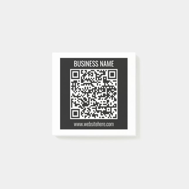 Bloco De Notas Crie um código QR moderno instantaneamente (Frente)