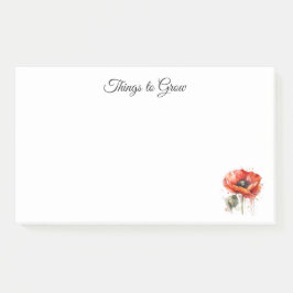 Bloco De Notas Crimson Bloom, personalizado