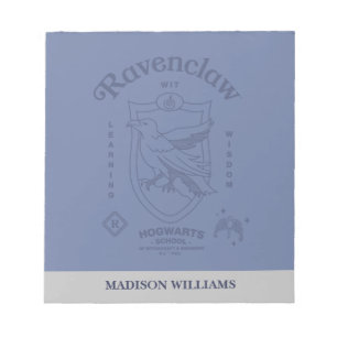 Bloco De Notas Crista de Sabedoria e Perspicácia RAVENCLAW™