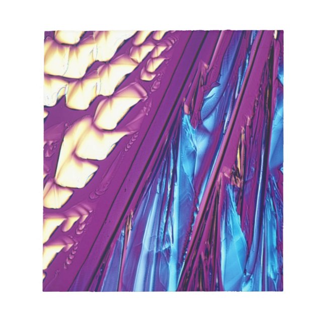 Bloco De Notas Cristais de ácido tartárico (Frente)