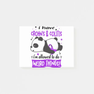 Bloco De Notas Crohn's & Colitis Awareness Month Ribbon Gifts