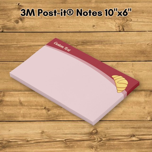 Bloco De Notas Croissant (Criador carregado)
