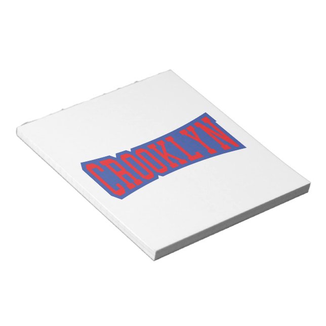 BLOCO DE NOTAS CROOKLYN, NYC (Inclinado)