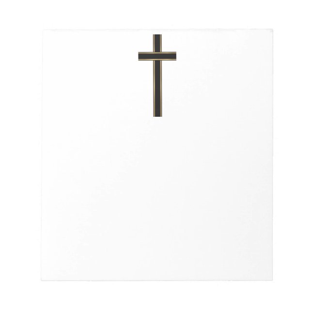 Bloco De Notas Cruz cristã (Frente)
