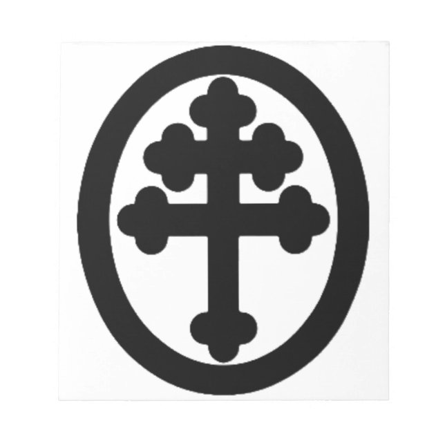 Bloco De Notas Cruz de Lorena (Frente)