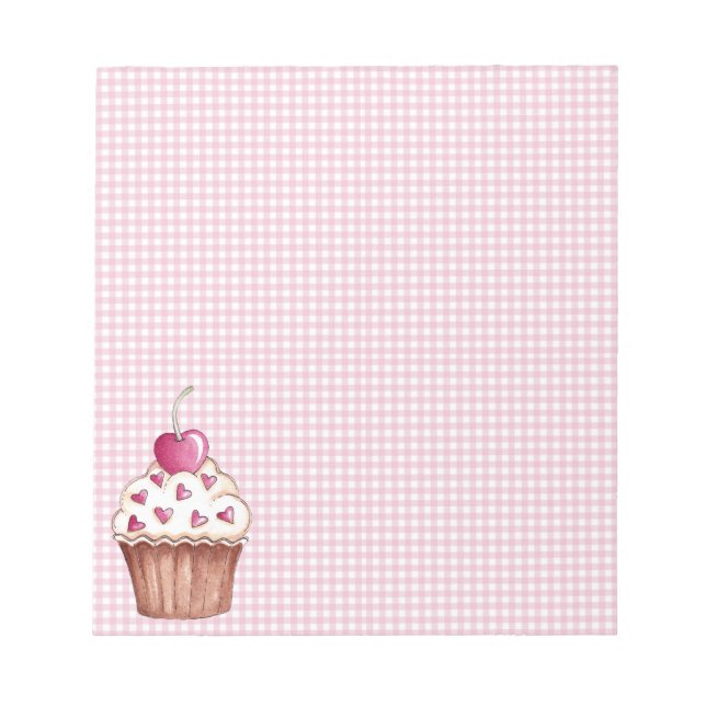 Bloco De Notas Cupcake (Frente)