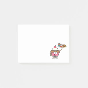 Bloco De Notas Cupcake Adoça Seu Dia