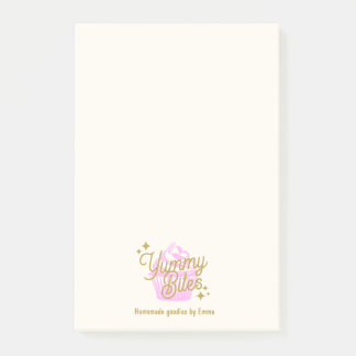Bloco De Notas Cupcake rosa