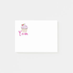 Bloco De Notas Cupcake Rosa Yum!