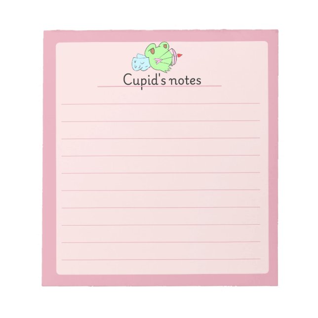 Bloco De Notas Cupid's notes (Frente)