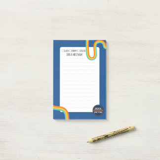 Bloco De Notas Curvas da Lista de Verificação! Notas de posto