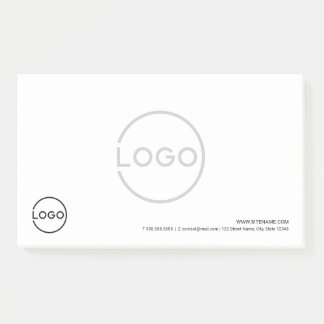 Bloco De Notas Custom Business Logo with Custom Text