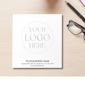 Bloco De Notas Custom Company Logo Simple Promotional Business