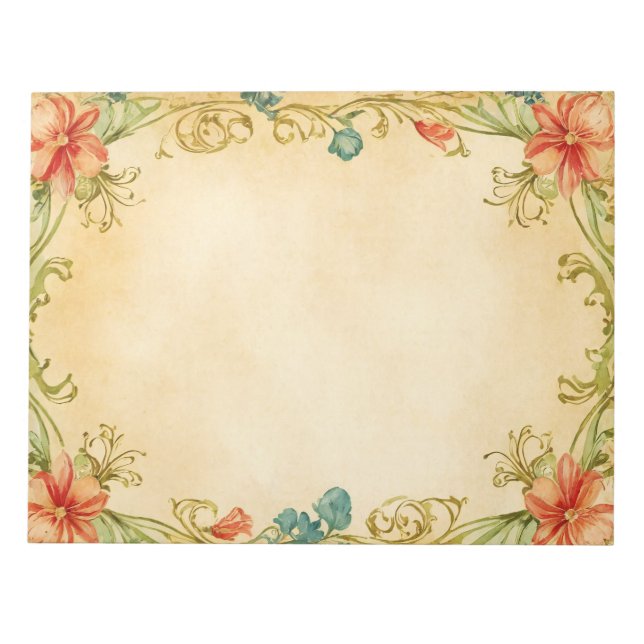 Bloco De Notas Customizable Scrapbook & Junk Journal Supplies (Frente)