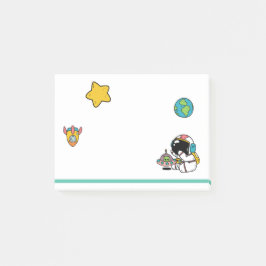 Bloco De Notas Cute Astronaut Space