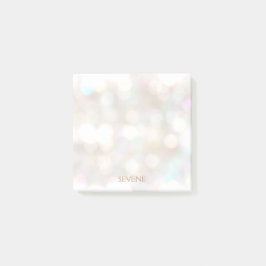 Bloco De Notas Cute Bokeh Personalizado