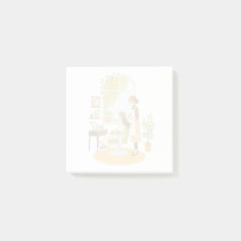 Bloco De Notas Cute Botanical Hair Salon