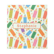 Cute Customizable Pencil Print