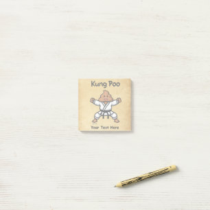Bloco De Notas Cute Kung Poo Karate
