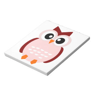 BLOCO DE NOTAS CUTE OWL