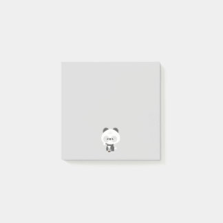 Bloco De Notas Cute Panda Barista