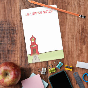Bloco De Notas Cute Teacher School Stylish Classroom