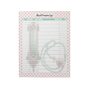 Bloco De Notas Cute Vintage Saúde