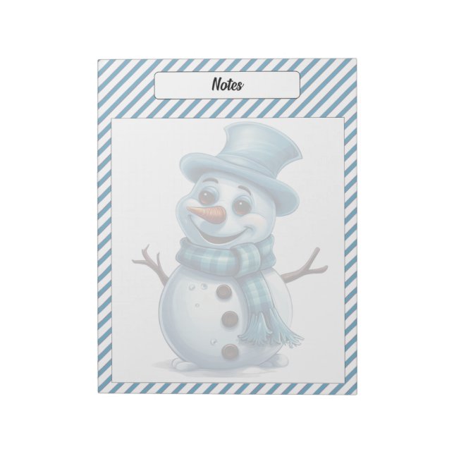 Bloco De Notas Cutie Blue Christmas (Invertido)
