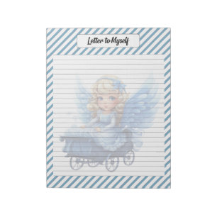 Bloco De Notas Cutie Blue Christmas