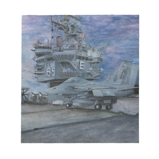 BLOCO DE NOTAS CVN-65 USS ENTERPRISE (Frente)