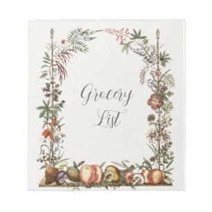 Bloco de Notas da Lista de Compras