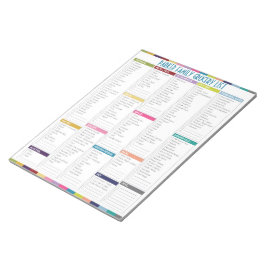 Bloco de Notas da Lista de Produtos Personalizados
