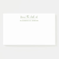 Da Mesa Do Moderno Mínimo Sage Green