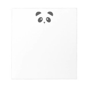 Bloco de notas da panda