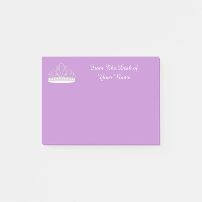 Bloco de notas da tiara (Frente)